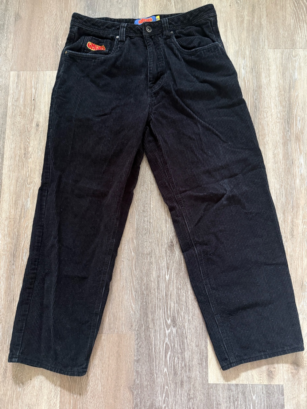 Black empyre corduroy pants